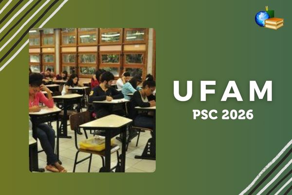 PSC 2026 da UFAM Estudantes da UFAM em sala de aula.